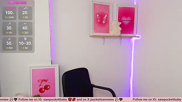 Snapshot of Sampuckettbaby chatting on February 2025 07:22:02 PM Sampuckettbaby online show from February 2025 07:22:02 PM