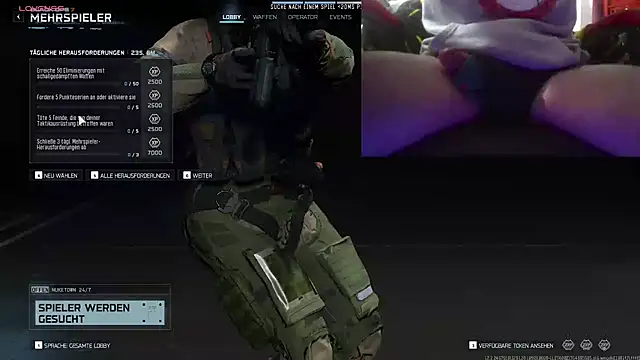 GamerHorny26 online show from December 2025 05:52:02 PM