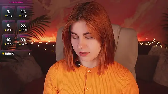 GingerPinky online show from April 2026 01:05:02 PM