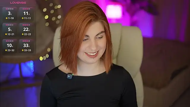 GingerPinky online show from April 2026 07:06:02 PM