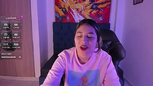 Violet Blazee online show from January 2026 10:30:02 AM