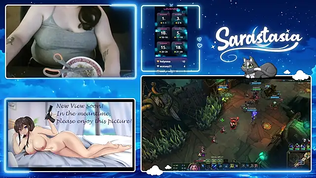 Snapshot of Sarastasia417 chatting on June 2026 02:18:02 AM Sarastasia417 online show from June 2026 02:18:02 AM