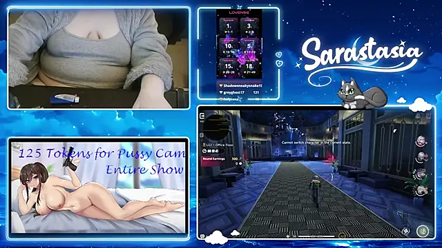 Snapshot of Sarastasia417 chatting on June 2026 05:19:02 AM Sarastasia417 online show from June 2026 05:19:02 AM