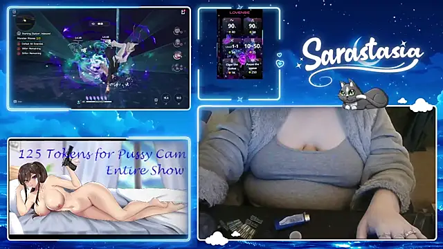 Snapshot of Sarastasia417 chatting on June 2026 05:44:01 PM Sarastasia417 online show from June 2026 05:44:01 PM