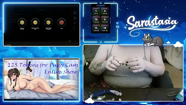 Snapshot of Sarastasia417 chatting on July 2026 11:33:02 PM Sarastasia417 online show from July 2026 11:33:02 PM