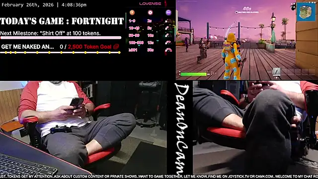 DeanonCam online show from February 2026 10:09:01 PM