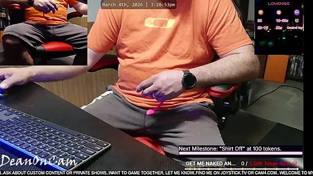 DeanonCam online show from March 2026 09:21:02 PM