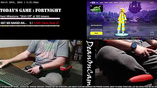 DeanonCam online show from March 2026 08:36:01 PM