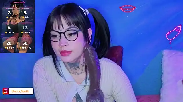 Electra Starkk online show from February 2026 01:02:02 AM