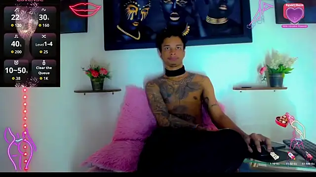 Tatoo Noah online show from February 2026 01:10:01 PM