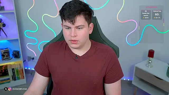 EvanCorvinx online show from February 2026 02:06:01 PM