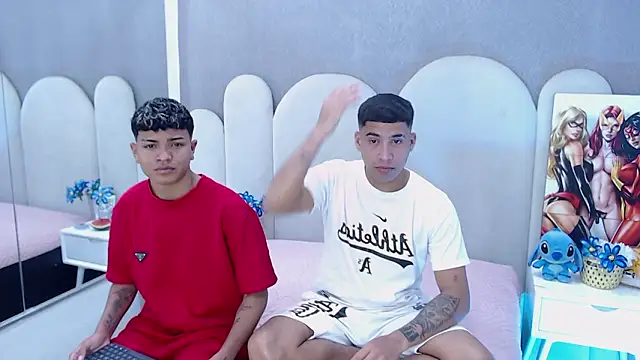 Snapshot of party_duo_boys chatting on February 2026 03:40:01 AM party duo boys online show from February 2026 03:40:01 AM