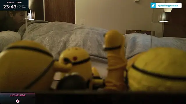 Peeking Bedroom JP online show from March 2026 02:42:01 PM