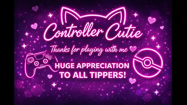 Snapshot of Controllercutie chatting on April 2026 02:45:01 PM Controllercutie online show from April 2026 02:45:01 PM