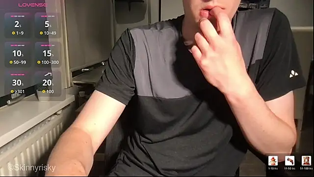 Snapshot of Skinnyrisky chatting on July 2026 09:11:01 PM Skinnyrisky online show from July 2026 09:11:01 PM
