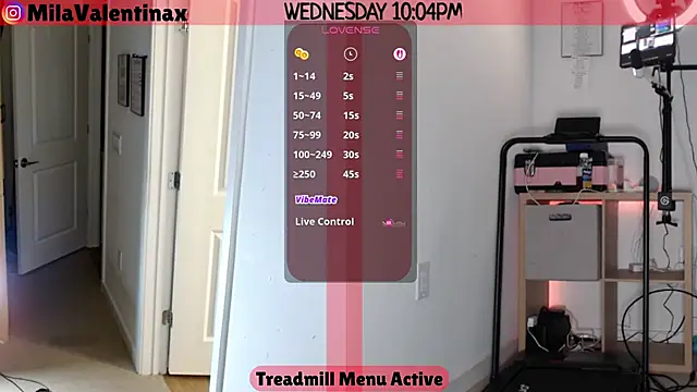 MilaValentina online show from November 2025 03:05:01 AM