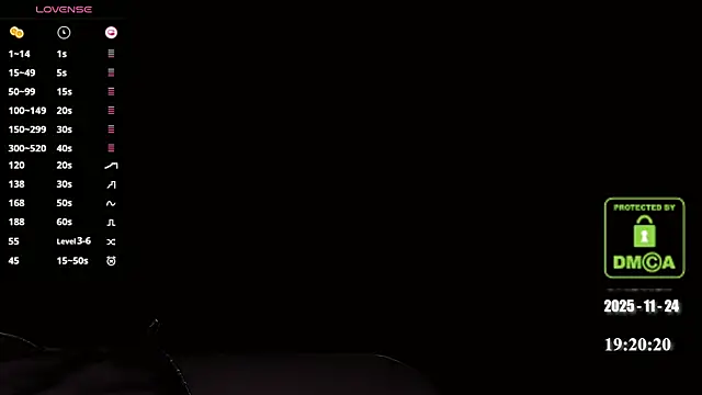 melia Z online show from November 2025 11:21:01 AM