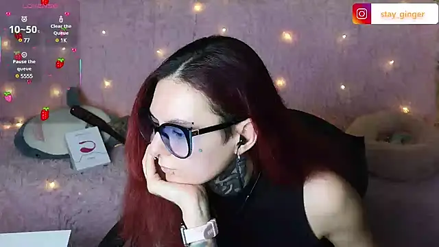 Ginger Stay online show from February 2025 12:29:02 PM