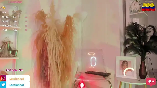 LaColorina  online show from November 2025 04:07:01 PM