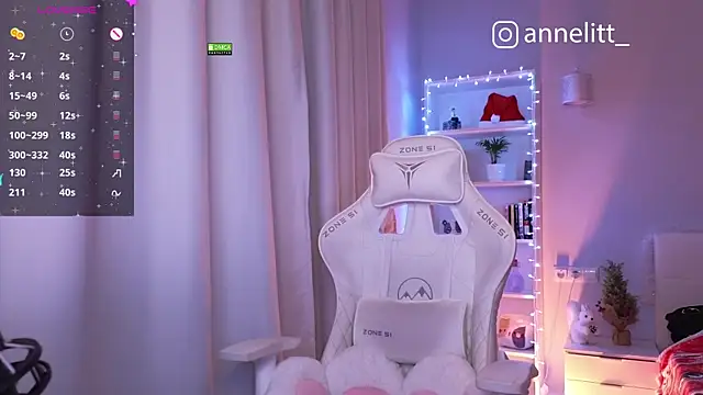 Snapshot of Annelitt chatting on January 2025 09:01:02 PM Annelitt online show from January 2025 09:01:02 PM