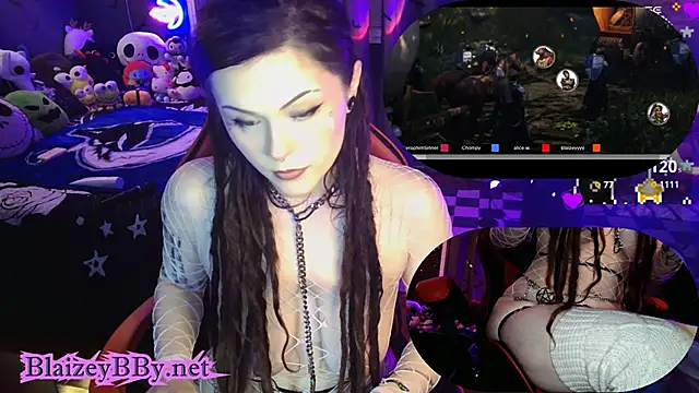 Snapshot of BlaizeyBBy chatting on January 2025 07:38:02 AM BlaizeyBBy online show from January 2025 07:38:02 AM