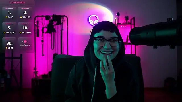 CyberXGoddess online show from December 2025 12:08:01 AM