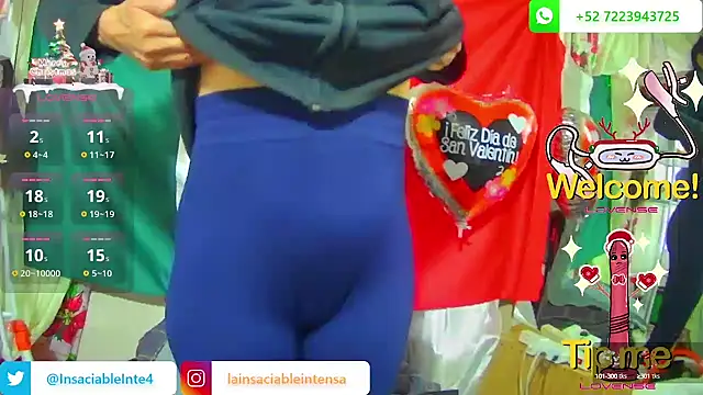 LaInsaciableIntensa online show from February 2025 10:54:01 PM