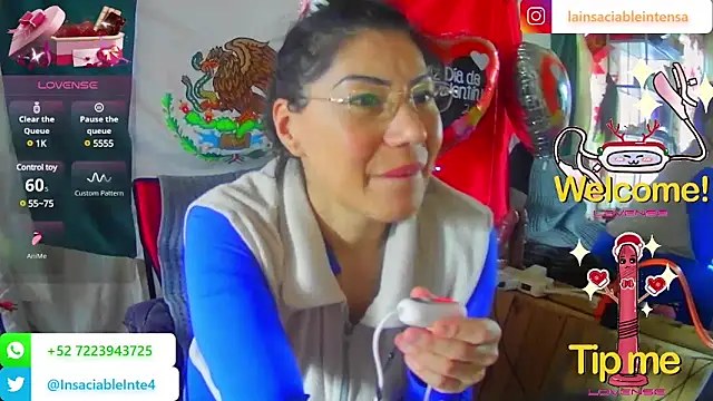 LaInsaciableIntensa online show from February 2025 08:11:02 PM