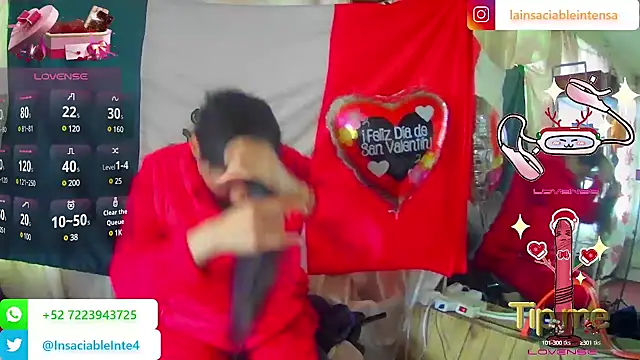 LaInsaciableIntensa online show from February 2025 09:05:02 PM