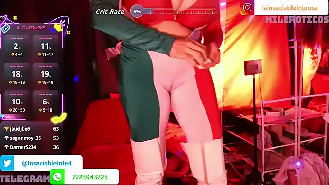 LaInsaciableIntensa online show from September 2025 02:22:02 AM