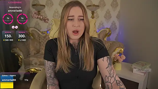 Snapshot of ArolinaNight chatting on February 2025 10:03:02 PM ArolinaNight online show from February 2025 10:03:02 PM