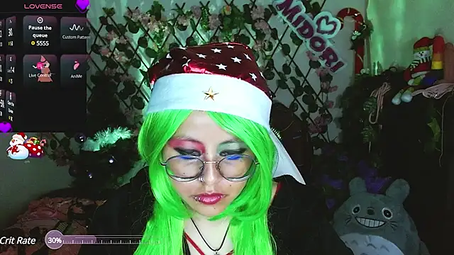 MidoriQuiinn online show from January 2025 11:01:02 PM