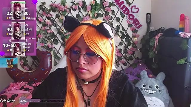 MidoriQuiinn online show from January 2025 08:14:01 PM