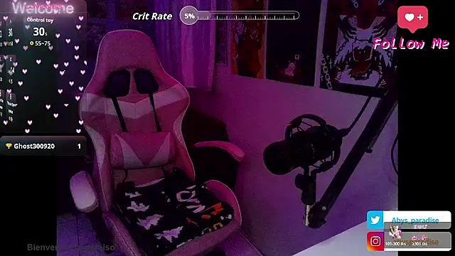 Abysparadise online show from December 2025 05:28:01 AM