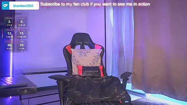 AmberRaus online show from August 2026 01:24:02 PM