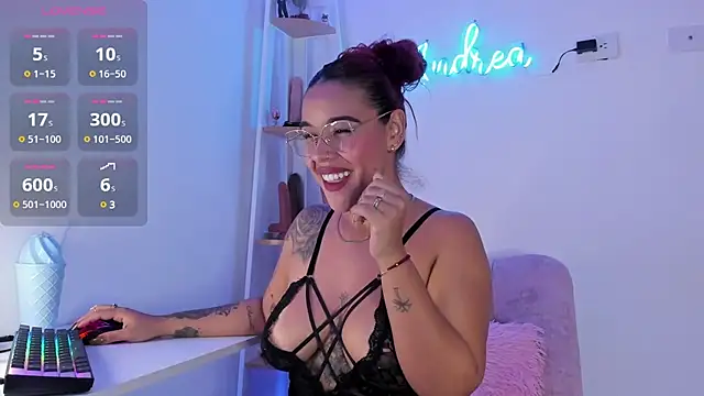 andrea lopezz  online show from February 2025 12:15:02 AM