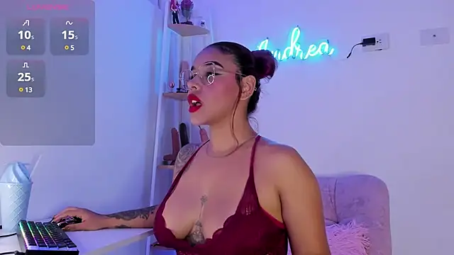 andrea lopezz  online show from February 2025 12:16:01 AM