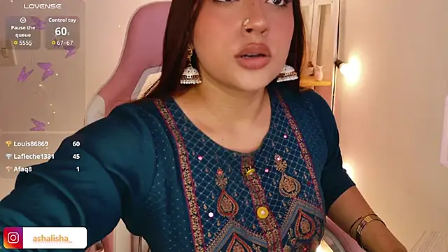 ashalisha online show from April 2026 03:56:01 PM