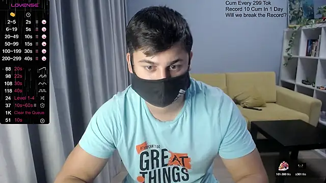 Snapshot of Tomguys chatting on October 2025 07:47:02 PM Tomguys online show from October 2025 07:47:02 PM