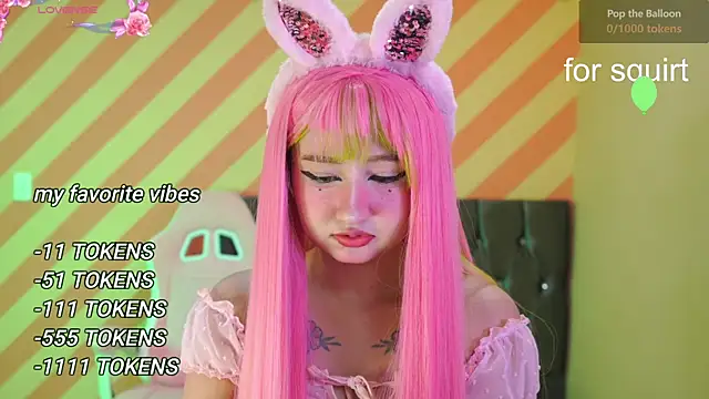 Snapshot of Pinkie_Princes chatting on January 2025 12:02:01 AM Pinkie Princes online show from January 2025 12:02:01 AM