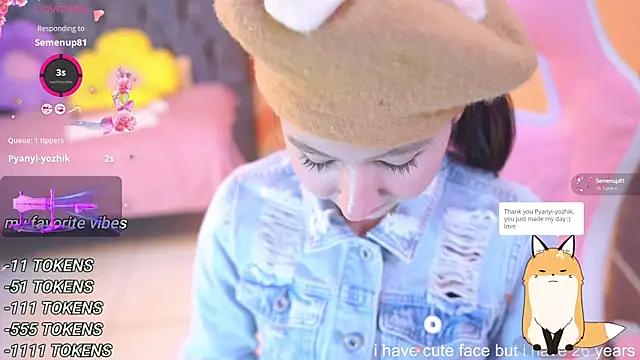 Snapshot of Pinkie_Princes chatting on February 2025 11:11:01 PM Pinkie Princes online show from February 2025 11:11:01 PM