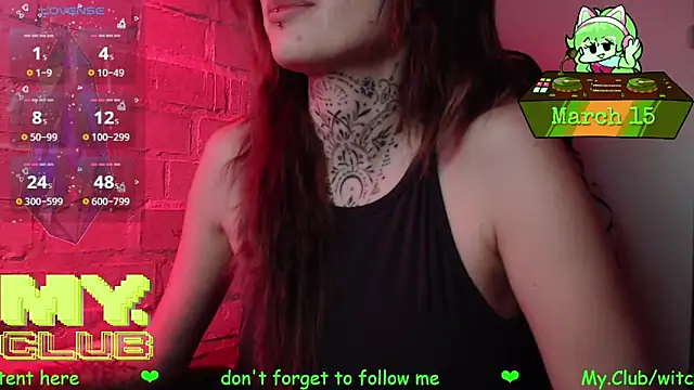 Witch Emma online show from March 2026 05:30:01 PM