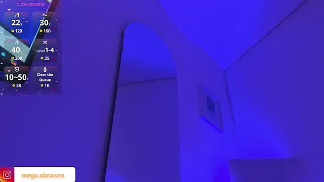 Snapshot of Megan_browns1 chatting on February 2025 12:55:02 PM Megan browns1 online show from February 2025 12:55:02 PM