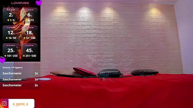 Snapshot of xGenesis_Miller_ chatting on January 2025 12:29:01 AM xGenesis Miller online show from January 2025 12:29:01 AM