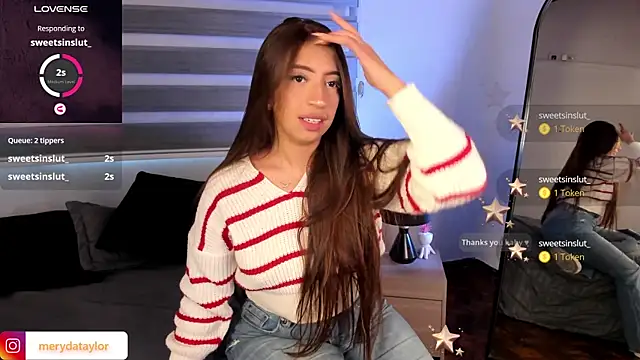 MERIDA TAYLOR online show from February 2026 01:34:01 PM