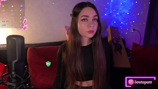 Snapshot of How2Meow chatting on March 2025 05:43:02 PM How2Meow online show from March 2025 05:43:02 PM