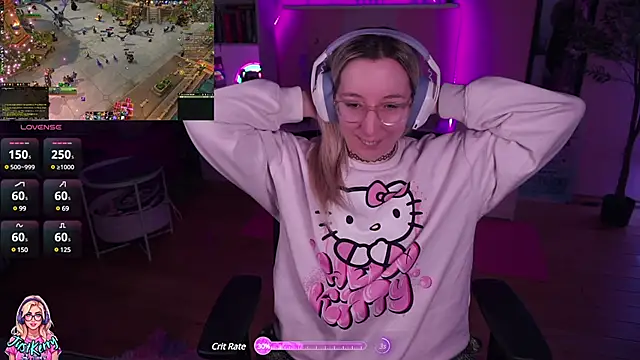 Snapshot of JustKerry chatting on February 2025 12:33:01 PM JustKerry online show from February 2025 12:33:01 PM