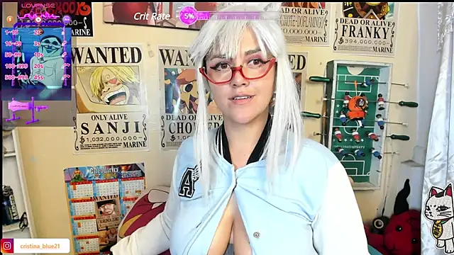 cristina blu21 online show from January 2025 05:15:02 AM