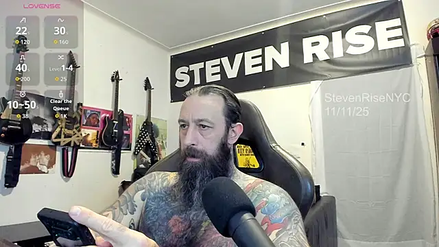 StevenRiseNYC online show from November 2025 03:01:02 PM