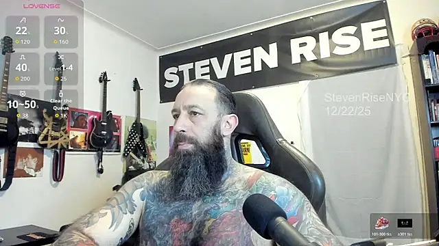 StevenRiseNYC online show from December 2025 01:52:02 PM